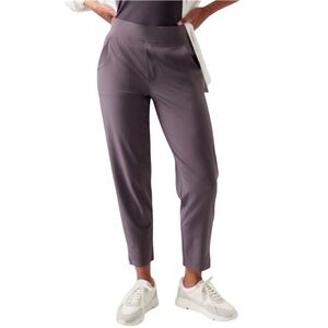 Athleta Brooklyn Ankle Pant Sz 10 Dusk Violet